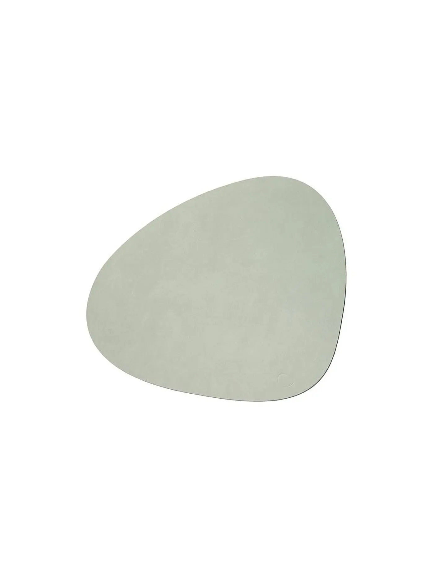 LIND DNA | Leder Tischset "Nupo" 37x44cm (Pastel Green) | olive